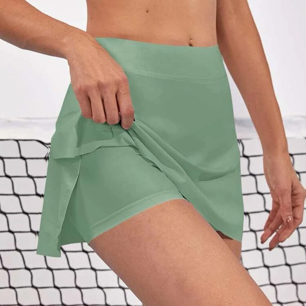 Split side sport skort